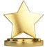 gold star trophy