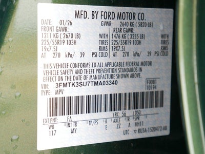 2026 Ford Mustang Mach-E Premium