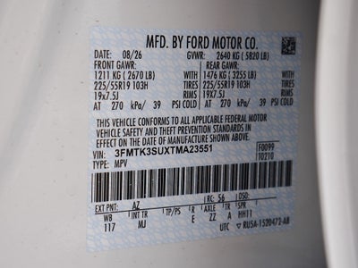 2026 Ford Mustang Mach-E Premium