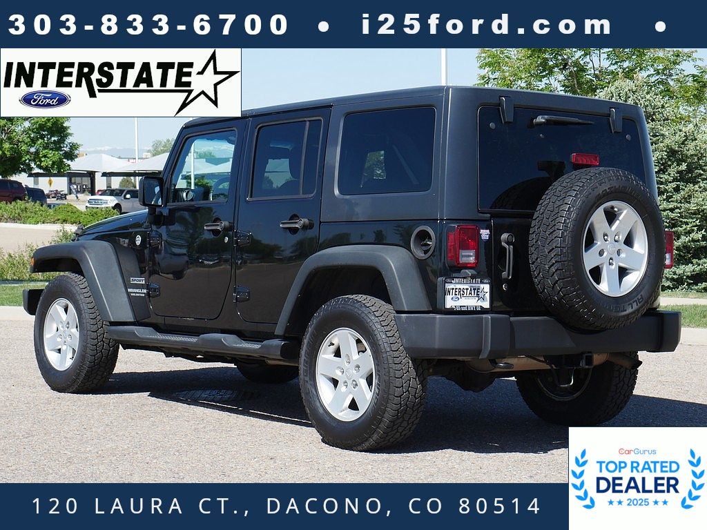2015 Jeep Wrangler Unlimited Sport