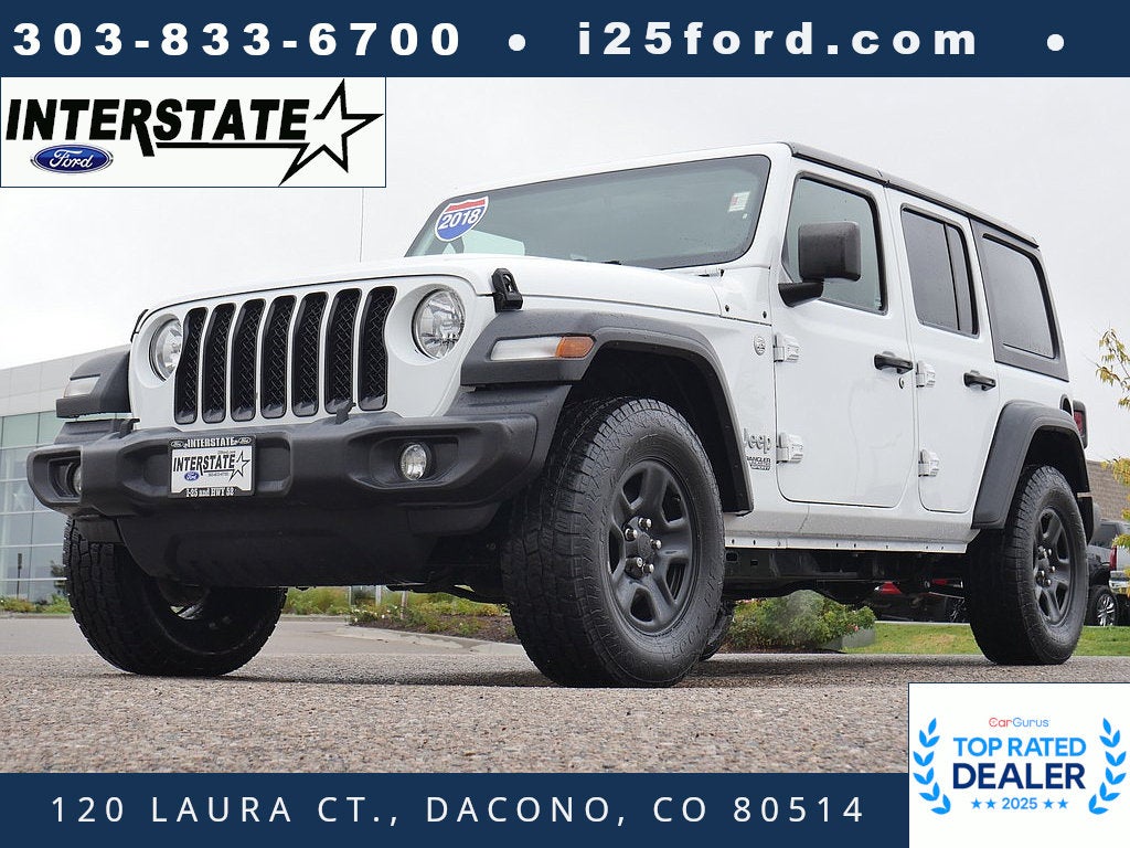 2018 Jeep Wrangler Unlimited Sport