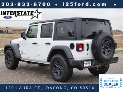 2018 Jeep Wrangler Unlimited Sport