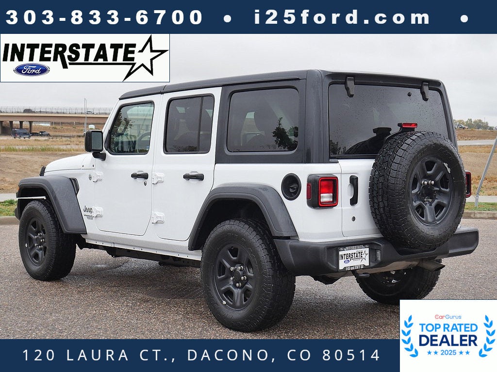 2018 Jeep Wrangler Unlimited Sport