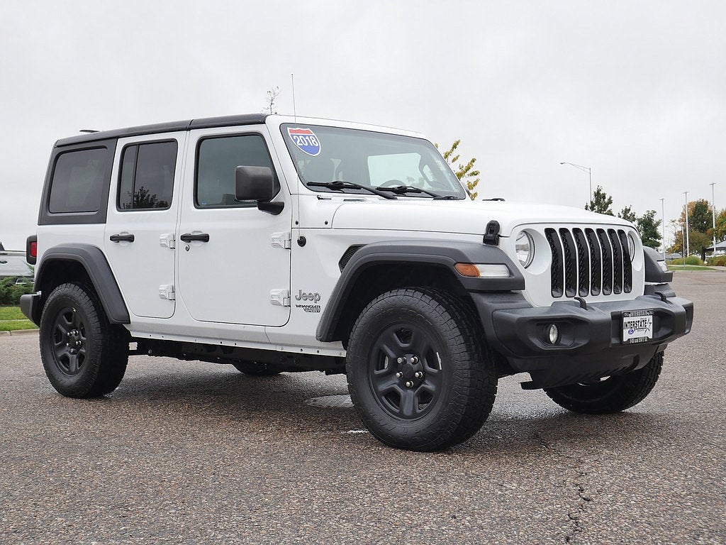 2018 Jeep Wrangler Unlimited Sport