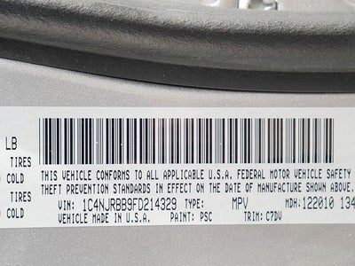 2015 Jeep Patriot Sport 4WD