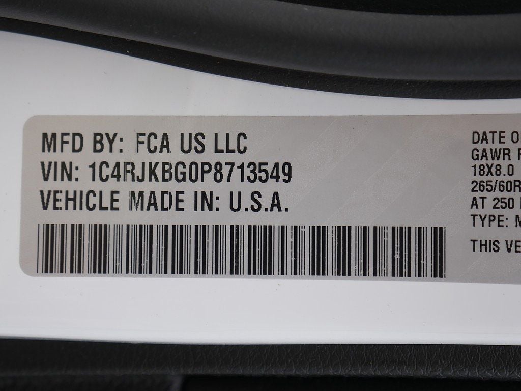 2023 Jeep Grand Cherokee L Limited 4WD