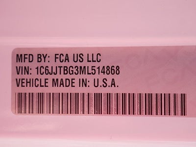 2021 Jeep Gladiator Rubicon 4WD