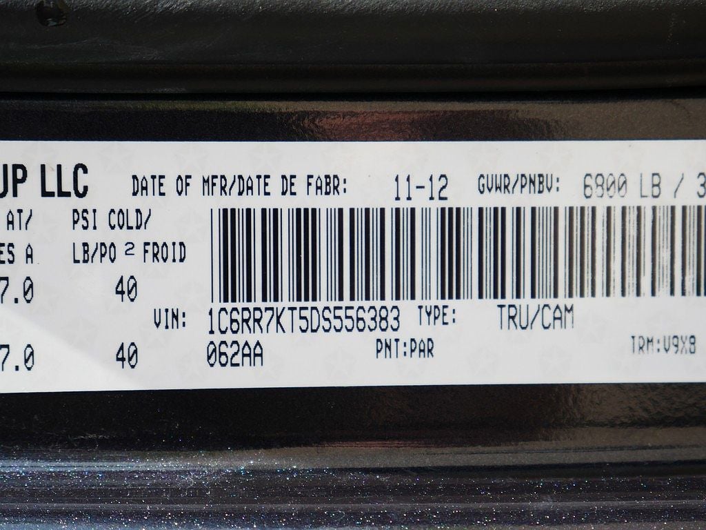 2013 RAM 1500 Tradesman CREW 5.7