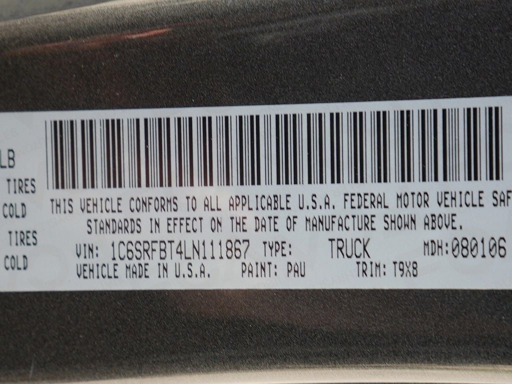 2020 RAM 1500 BIG HORN QUAD CAB 5.7