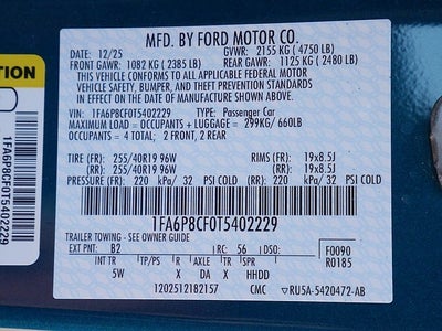 2026 Ford Mustang GT Premium