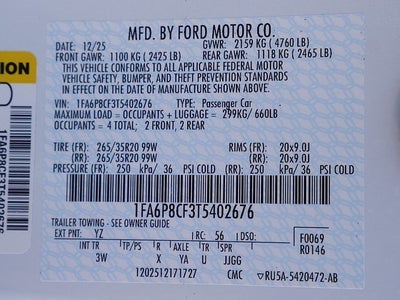 2026 Ford Mustang GT Premium