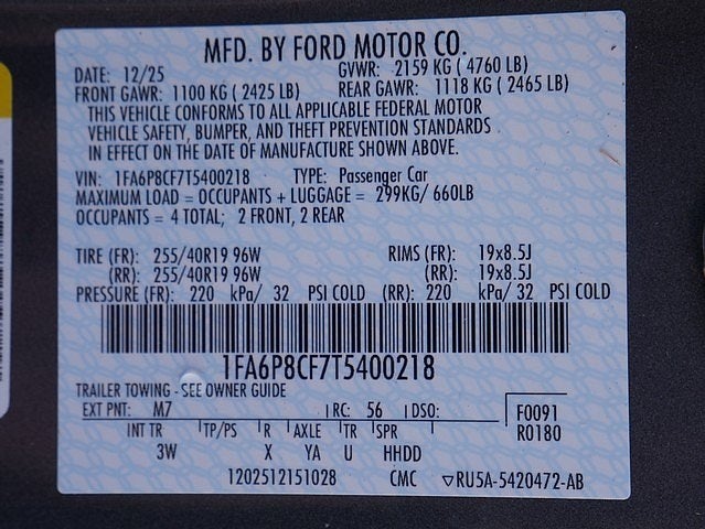 2026 Ford Mustang GT Premium