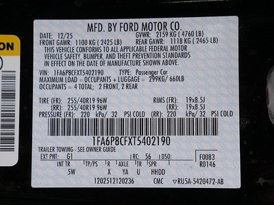 2026 Ford Mustang GT Premium