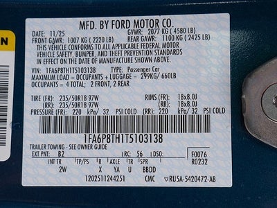 2026 Ford Mustang EcoBoost