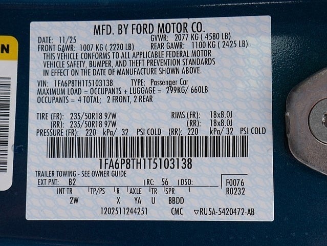 2026 Ford Mustang EcoBoost