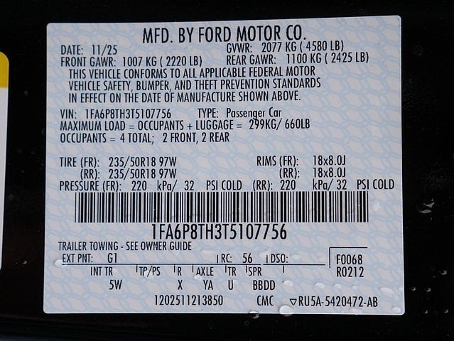 2026 Ford Mustang EcoBoost Premium