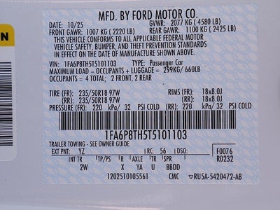 2026 Ford Mustang EcoBoost