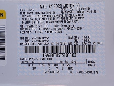 2026 Ford Mustang EcoBoost