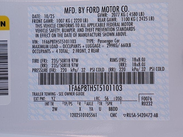 2026 Ford Mustang EcoBoost