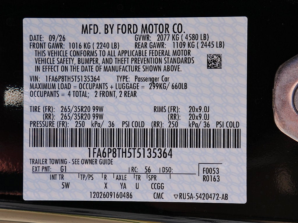 2026 Ford Mustang EcoBoost Premium
