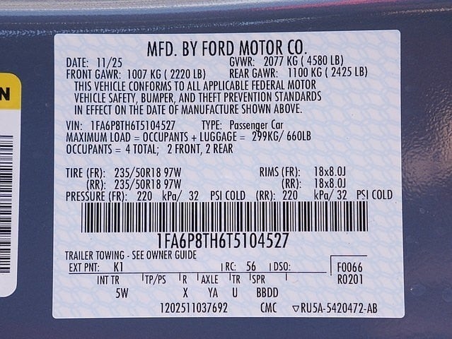 2026 Ford Mustang EcoBoost Premium