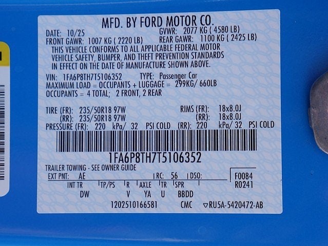 2026 Ford Mustang EcoBoost