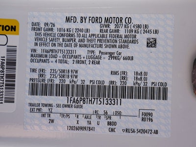 2026 Ford Mustang EcoBoost
