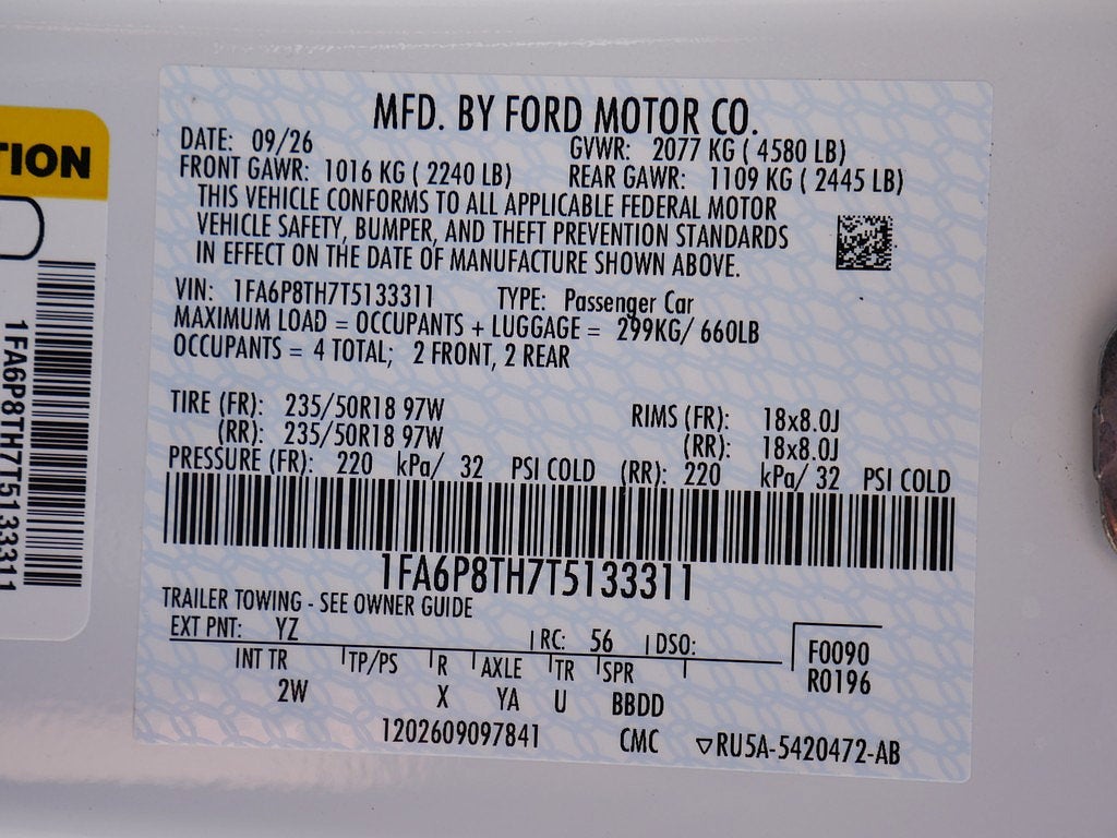 2026 Ford Mustang EcoBoost