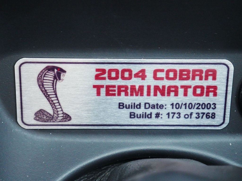 2004 Ford Mustang Cobra TERMINATOR