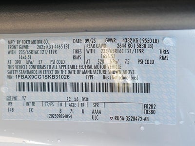 2025 Ford Transit-350 XLT AWD