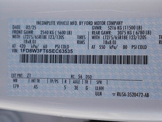 2025 Ford F-350SD XL CAB 4WD