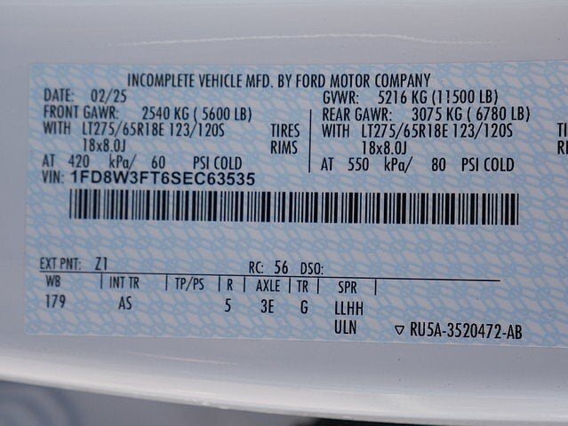 2025 Ford F-350SD XL CAB 4WD