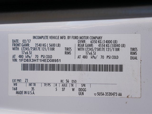 2017 Ford F-350SD XLT DRW 6.7 flat bed