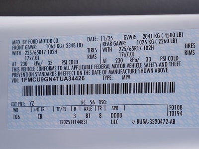 2026 Ford Escape Active AWD