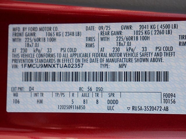 2026 Ford Escape ST-Line AWD