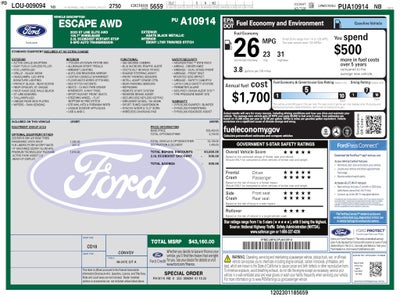 2023 Ford Escape ST-Line Elite AWD