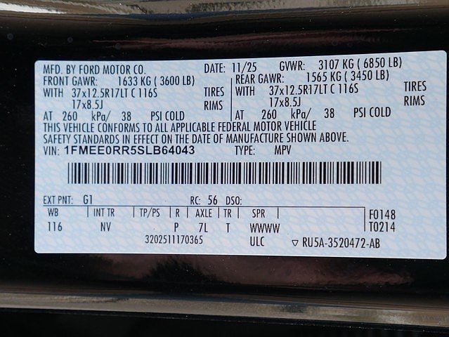 2025 Ford Bronco Raptor 4WD