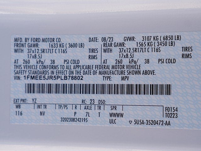 2023 Ford Bronco Raptor 4WD