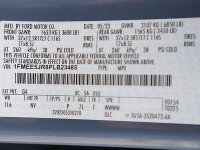 2023 Ford Bronco Raptor 4WD