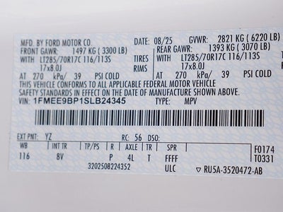 2025 Ford Bronco Badlands 4WD