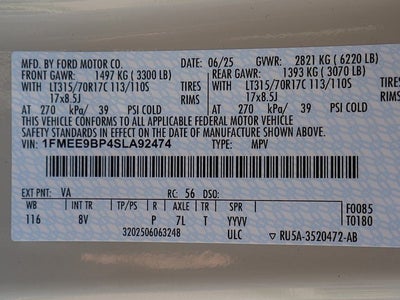 2025 Ford Bronco Badlands 4WD