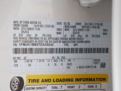 2026 Ford Expedition Max Platinum 4WD