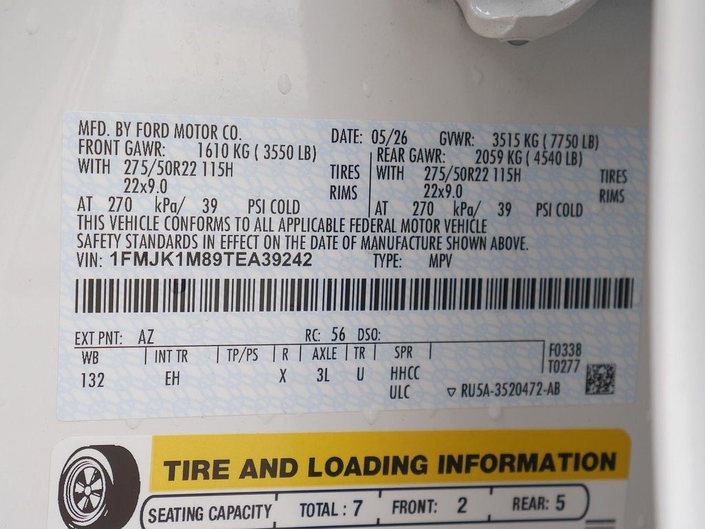 2026 Ford Expedition Max Platinum 4WD
