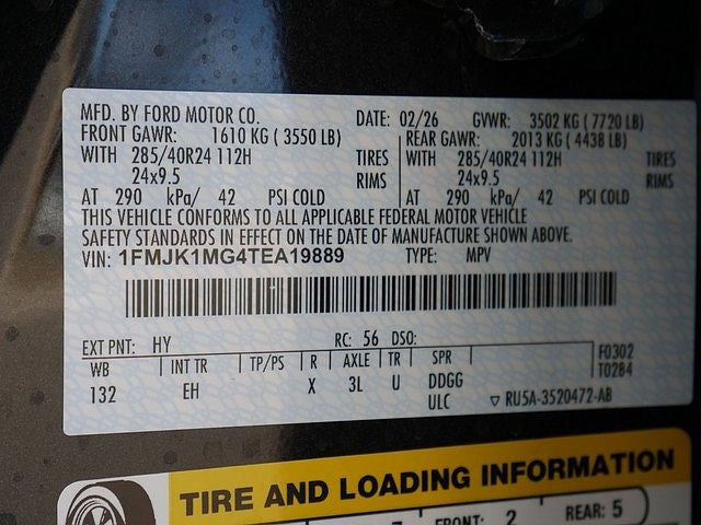 2026 Ford Expedition Max Platinum 4WD