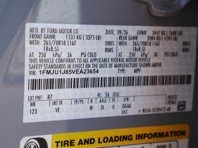 2027 Ford Expedition Active 4WD