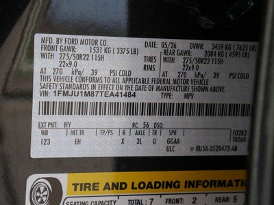 2026 Ford Expedition Platinum 4WD