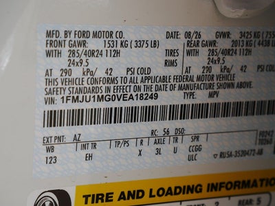 2027 Ford Expedition Platinum 4WD