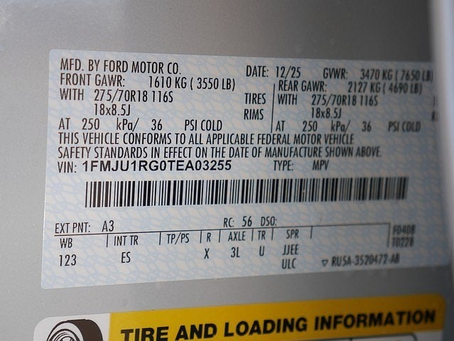 2026 Ford Expedition Tremor 4WD