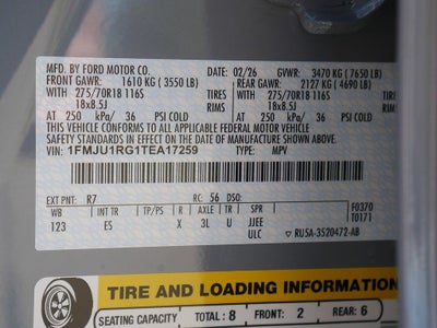 2026 Ford Expedition Tremor 4WD