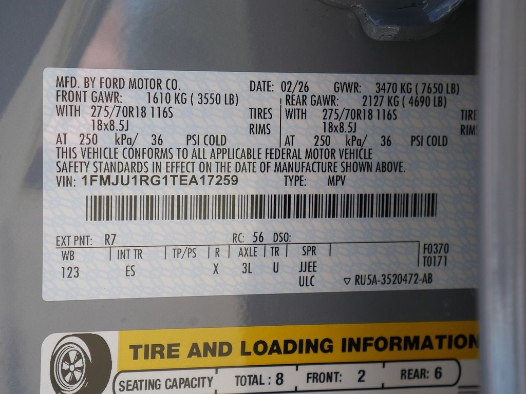 2026 Ford Expedition Tremor 4WD